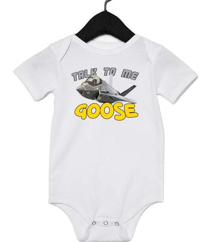 Talk To Me Goose Infant Bodysuit