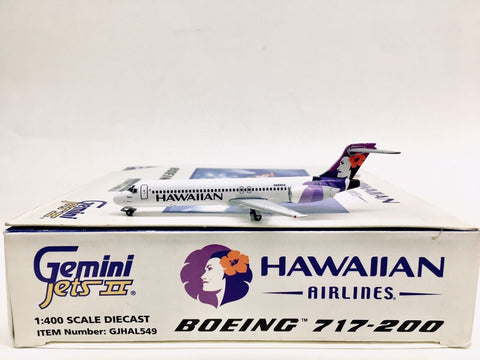 Hawaiian Airlines 717-200 N484HA Scale 1:400 – Airline Employee Shop