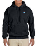 Pride 2013 American Airlines Logo LEFT CHEST Hooded Sweatshirt