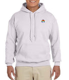 Pride 2013 American Airlines Logo LEFT CHEST Hooded Sweatshirt