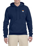 Pride 2013 American Airlines Logo LEFT CHEST Hooded Sweatshirt