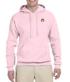 Pride 2013 American Airlines Logo LEFT CHEST Hooded Sweatshirt