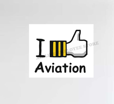 I Like Aviation Decal Stickers