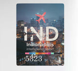 Indianapolis International Airport Design Decal Stickers