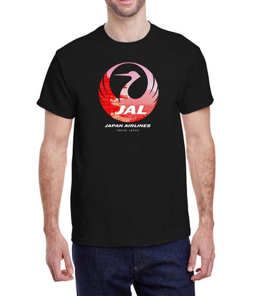 jal ロゴ 人気 tシャツ