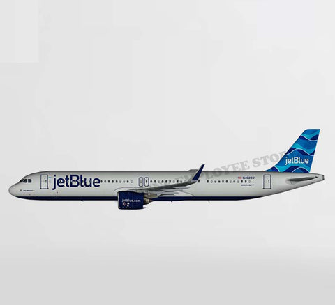 Jet Blue A321LR Livery Plane Decal Stickers