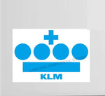 KLM Logo Decal Stickers