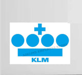 KLM Logo Decal Stickers