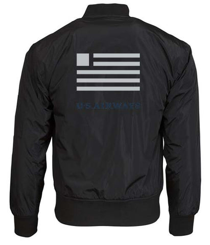 US Airways Black Bomber Jacket