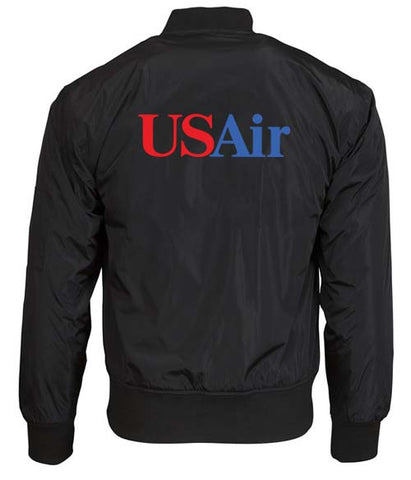 US Air 1989 Black Bomber Jacket