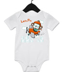 Lil' Monkey Lets Fly Infant Bodysuit