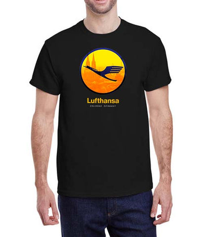 Lufthansa Logo Orgin City View T-Shirt