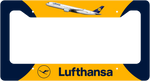 Lufthansa Livery - License Plate Thick Frame