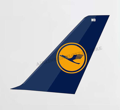 Lufthansa Tail Decal Stickers