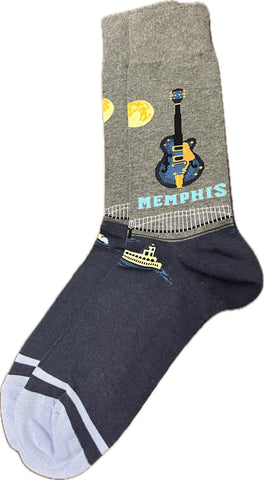 Hot Sox for Men - Blue Memphis