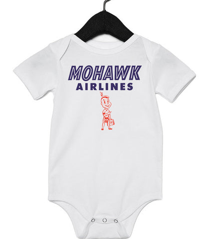 Mohawk Airlines Logo Infant Bodysuit