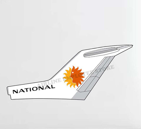 thumbnail image 2 of Vintage-Style National Airlines 'Fly The Buccaneer Route' Decal / Vinyl Sticker 2 of 6