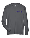 T-shirt manches longues respirant Envoy avec logo côté cœur