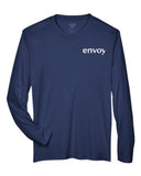 T-shirt manches longues respirant Envoy avec logo côté cœur