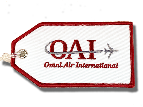 Embroidered Bag Tag-OAI