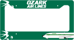 Ozark Airlines - License Plate Thick Frame