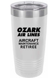 RETIREE Ozark Aircraft Maitenance Tumbler