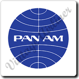 Pan Am Classic Globe Logo Coaster