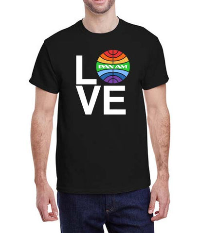 Love Pan American Airways Pride T-shirt