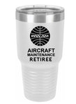 RETIREE Pan American Aircraft Maintenance Tumbler