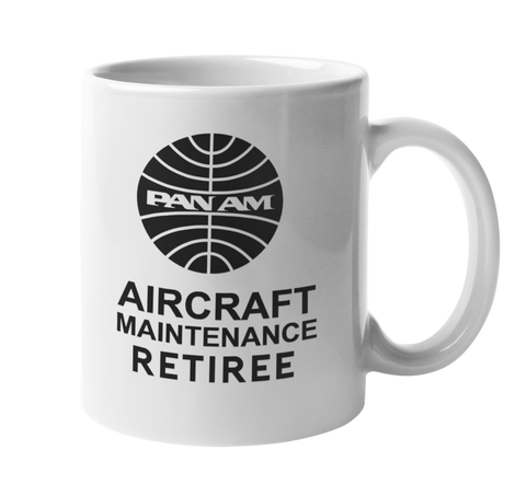 RETIREE Pan American Aircraft Maintenance Coffee Mug