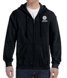 Pan American Aircraft Maintenance Unisex Zipped Hooded Sweatshirt *A&P LICENSE REQUIRED*