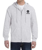 Pan American Aircraft Maintenance Unisex Zipped Hooded Sweatshirt *A&P LICENSE REQUIRED*