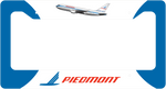 Piedmont Airlines Livery - License Plate Thick Frame