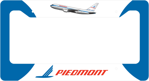 Piedmont Airlines Livery - License Plate Thick Frame