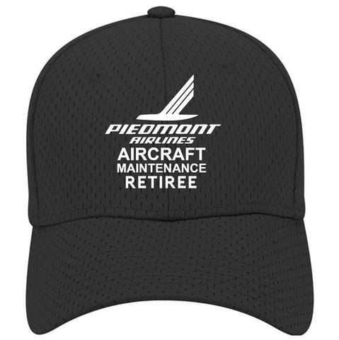 RETIREE Piedmont Aircraft Maintenance Mesh Cap