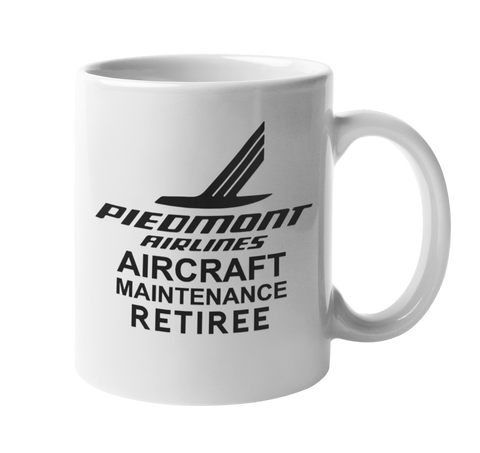 RETIREE Piedmont Aircraft Maintenance Coffee Mug