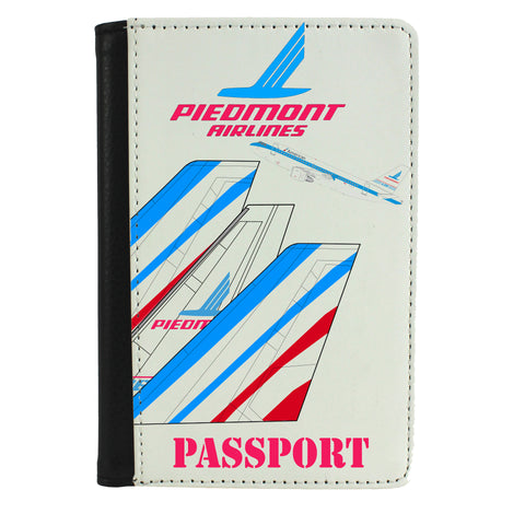 Piedmont Airlines Tail Collage Passport Case