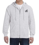 Piedmont Aircraft Maintenance Unisex Zipped Hooded Sweatshirt *CREDENTIALS REQUIRED*