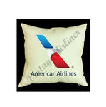 American Airlines New Logo Linen Pillow Case Cover