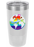 Flying Around The World With Pride Tumbler