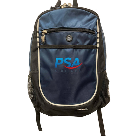 PSA Logo - Ogio Navy Carbon Backpack
