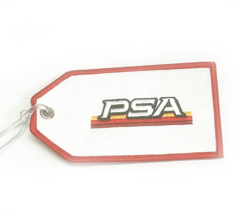 Embroidered Bag Tag-PSA