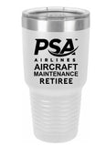 RETIREE PSA Aircraft Maintenance Tumbler