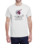 Qatar Airways - The Second Livery:1997-2006 - T-Shirt