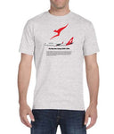 Qantas - The New Roo Livery: 2007-2016  - T-Shirt