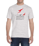 Qantas - The Silver Roo Livery: 2016-Present - T-Shirt