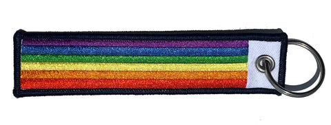 Rainbow Pride Key Tag