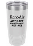 RETIREE Reno Air Aircraft Maitenance Tumbler