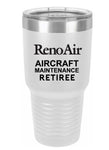 RETIREE Reno Air Aircraft Maintenance Tumbler