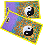 Ying & Yang - Embroidered Bag Tag